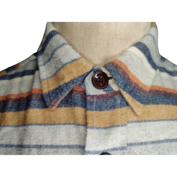 LL Bean Signature Bean's Chamois Cloth Shirt Archive 1933 Mens Medium Slim Fit - Picture 14 of 16